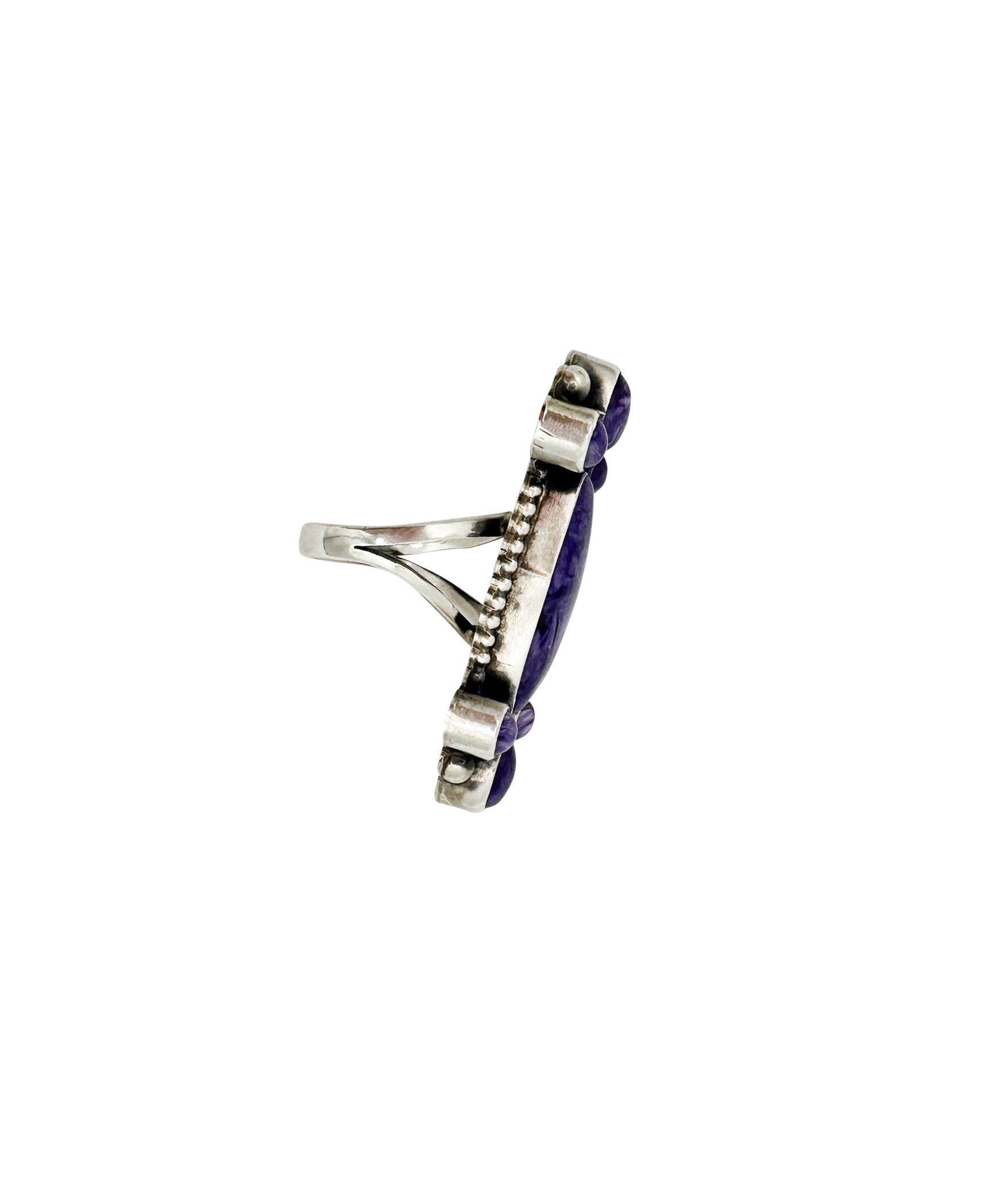 Lapis Cluster Ring - Rural Haze