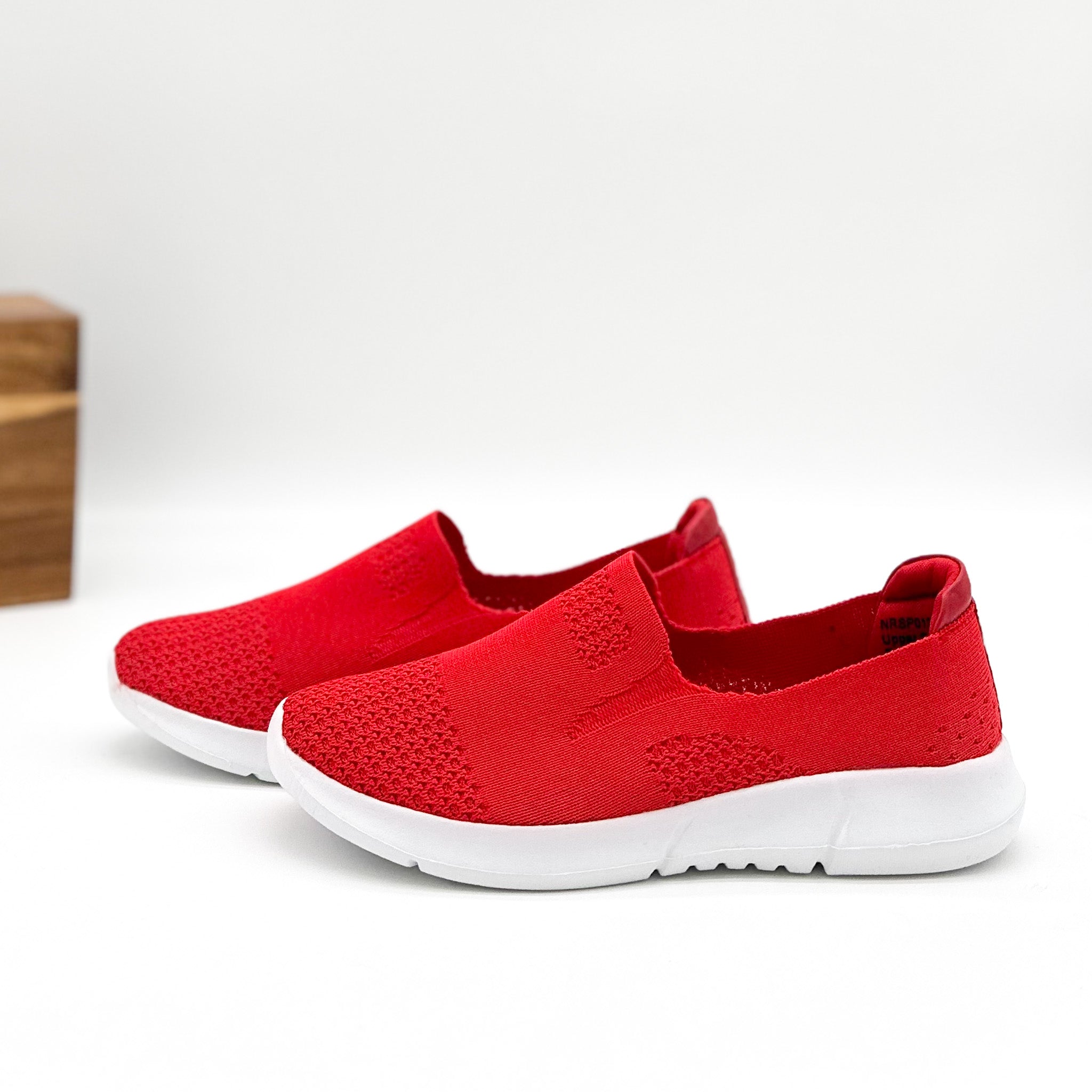 Sibell Sneakers in Red - Rural Haze