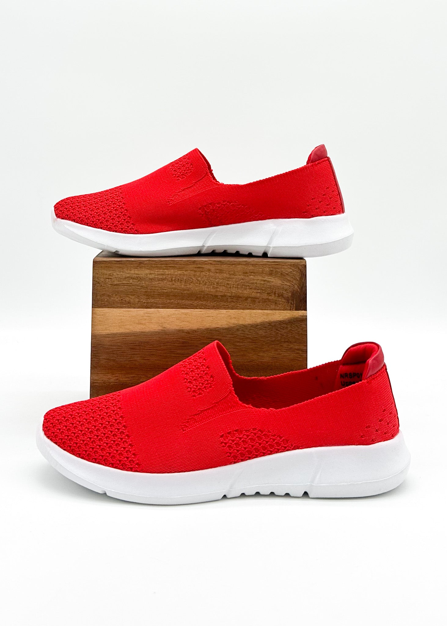 Sibell Sneakers in Red - Rural Haze