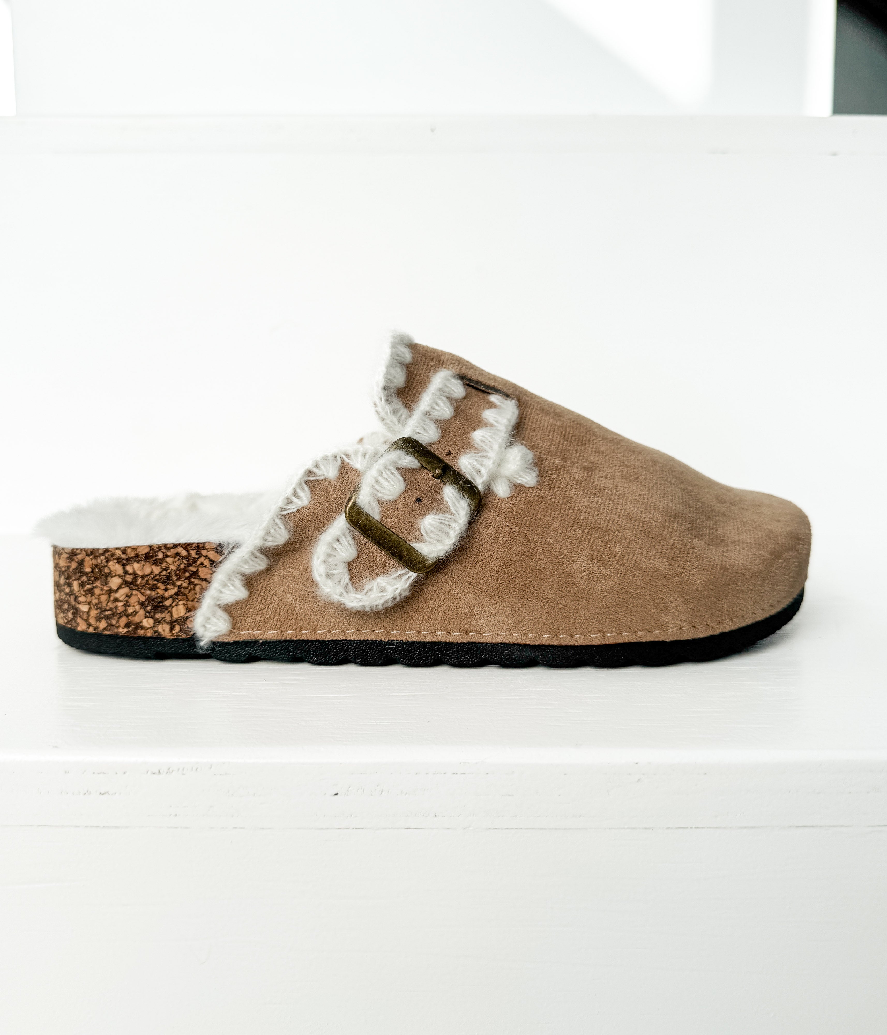 Soft Steps Mule in Taupe