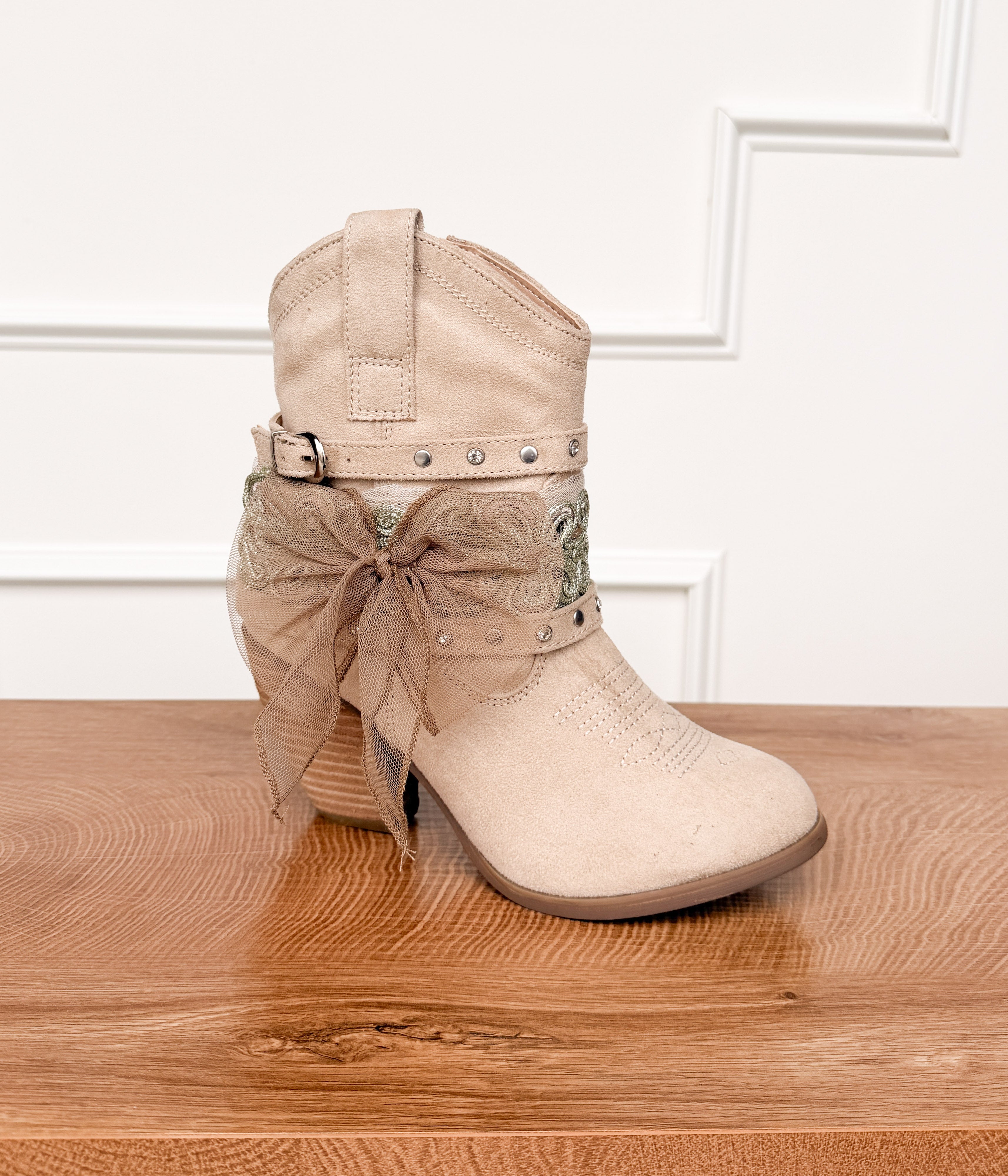 Stash Bootie in Cream