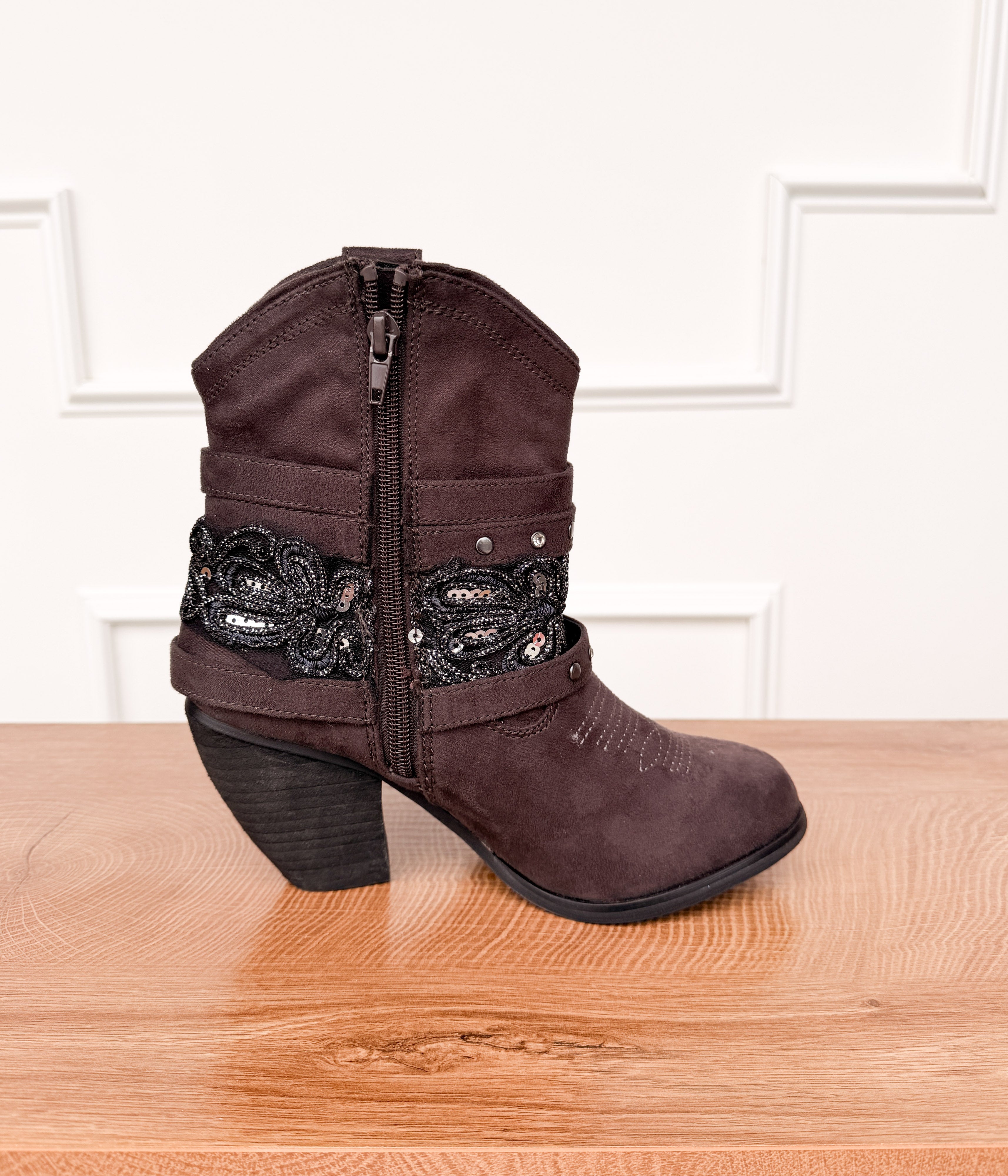 Stash Bootie in Grey - Rural Haze