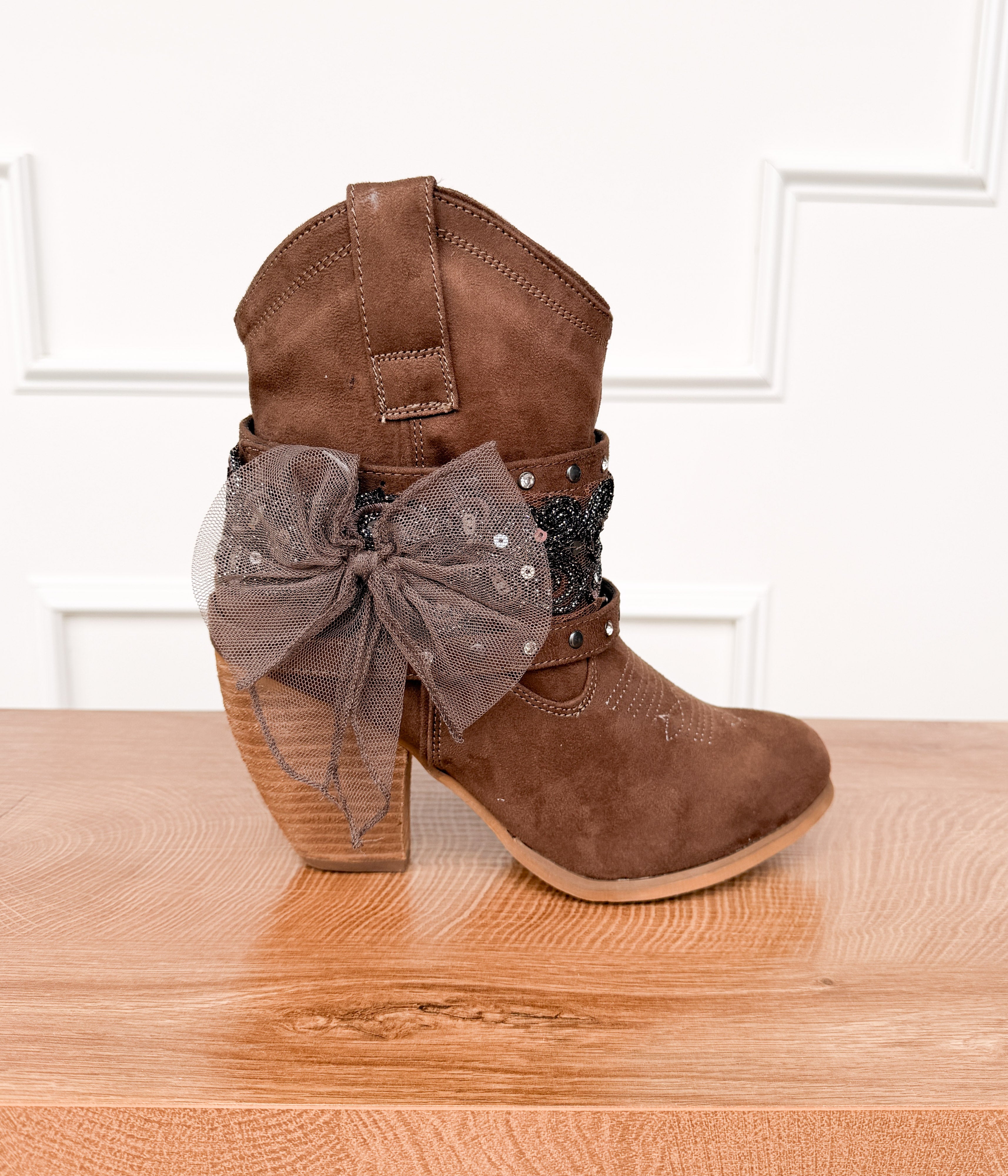 Stash Bootie in Taupe