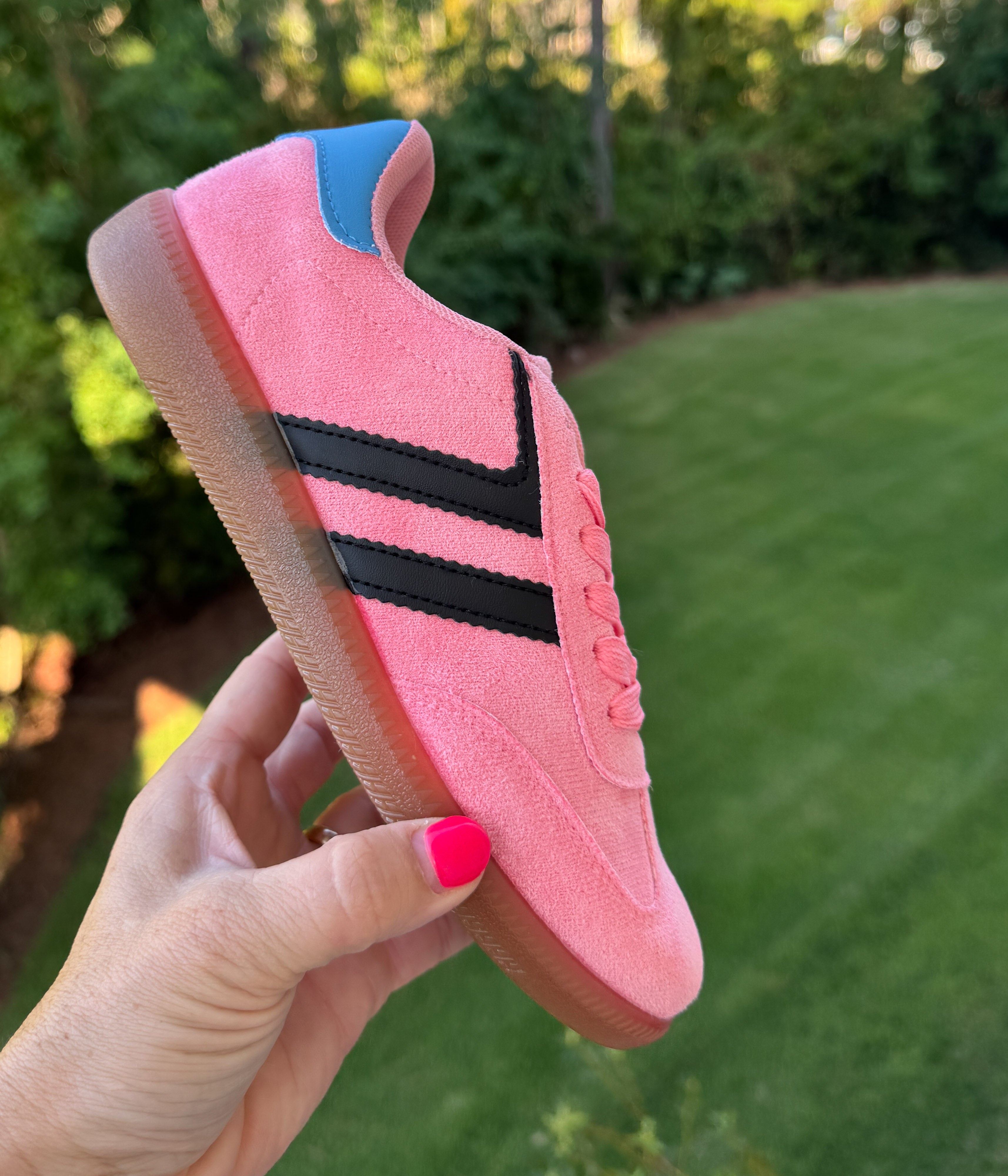 Stockholm Sneaker in Pink/Black - Rural Haze