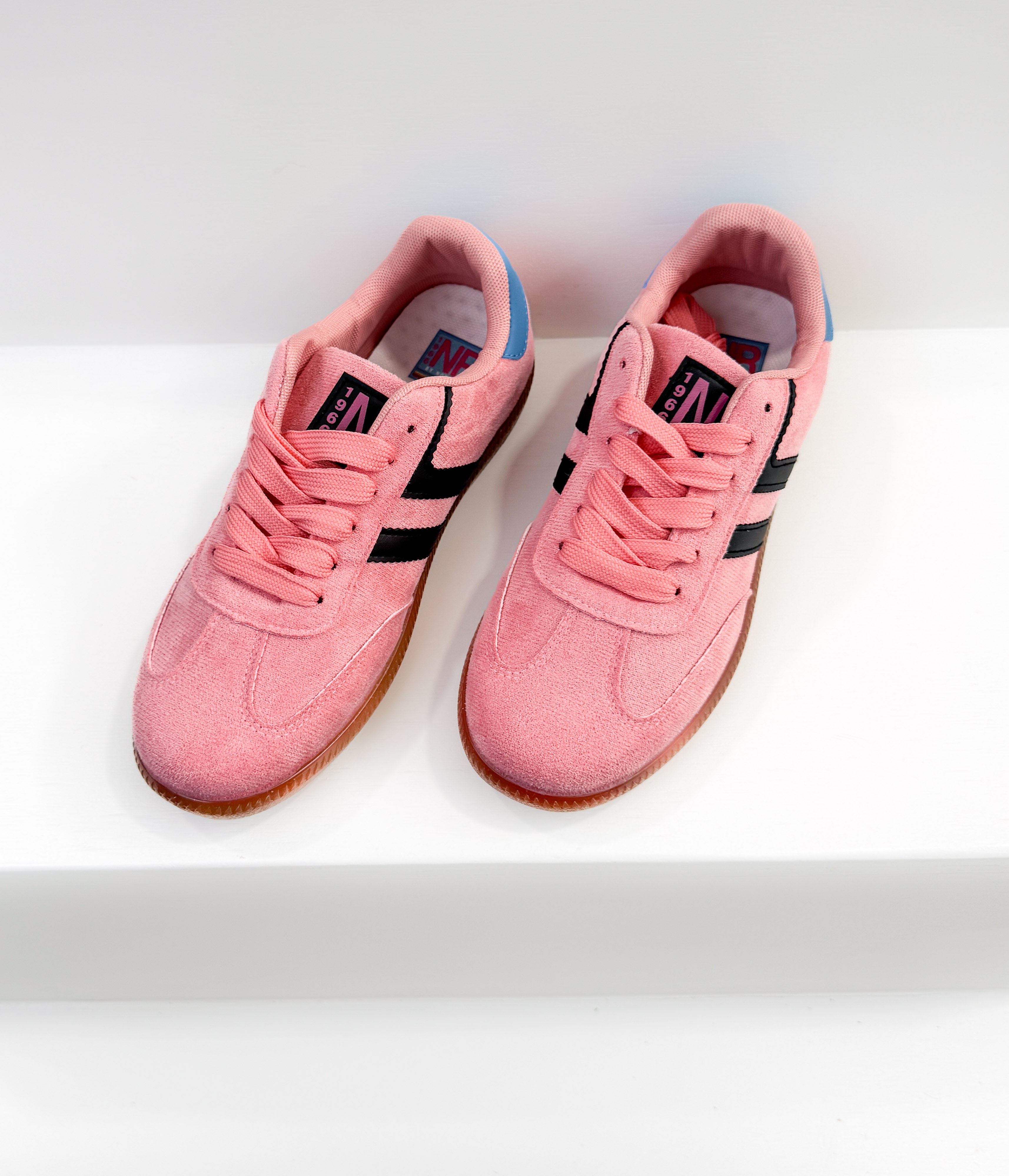 Stockholm Sneaker in Pink/Black
