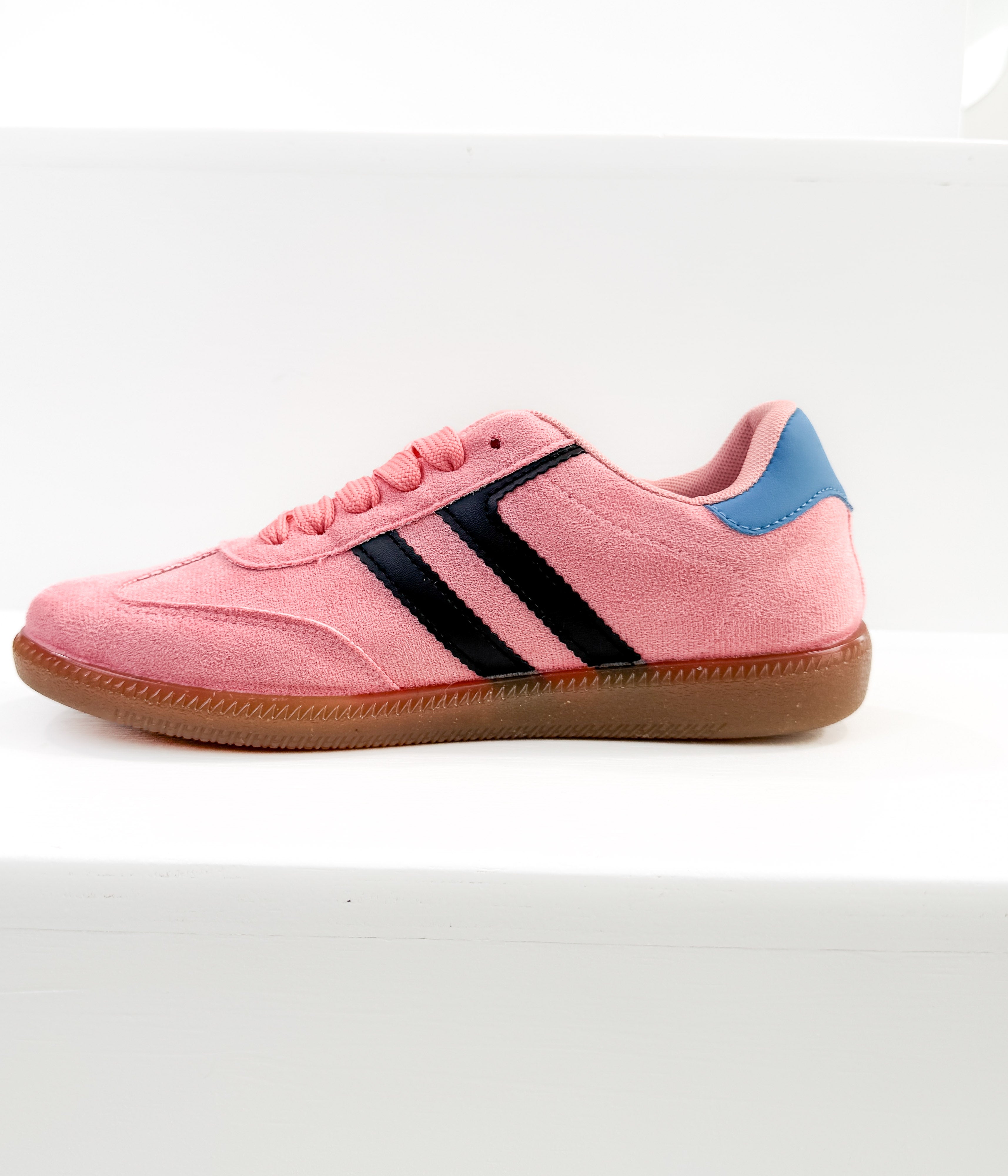 Stockholm Sneaker in Pink/Black