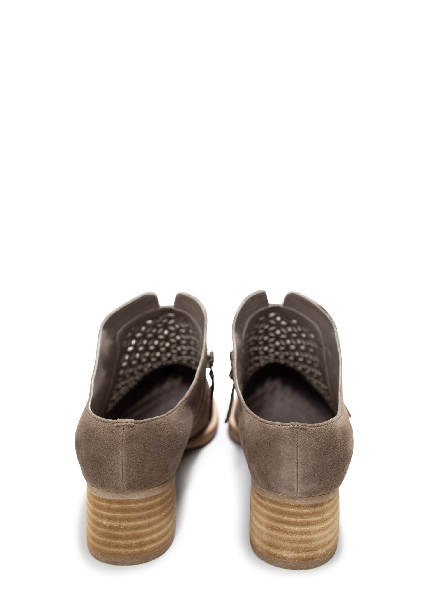 Taniss Leather Mule in Taupe