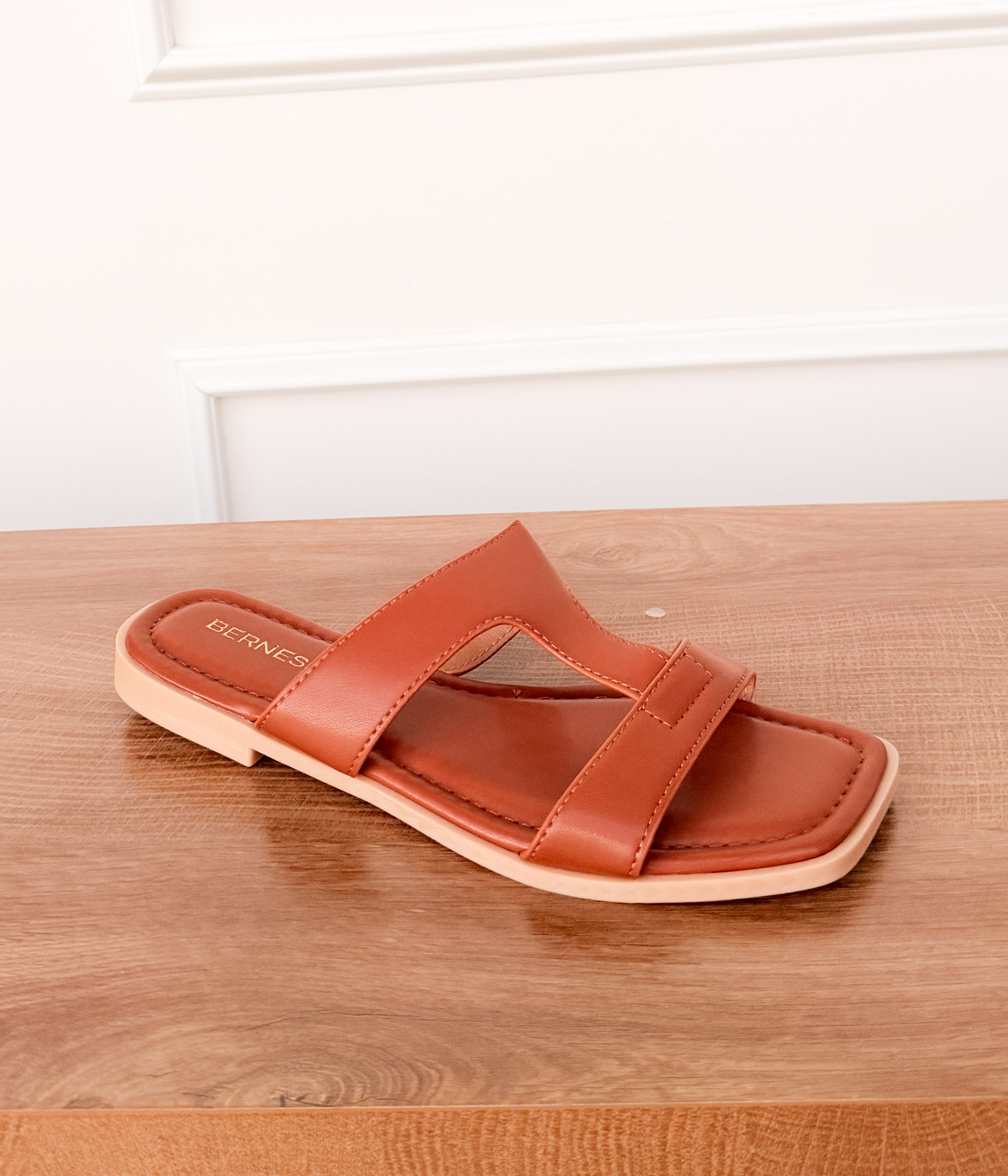 Thelma Sandal in Camel - Rural Haze
