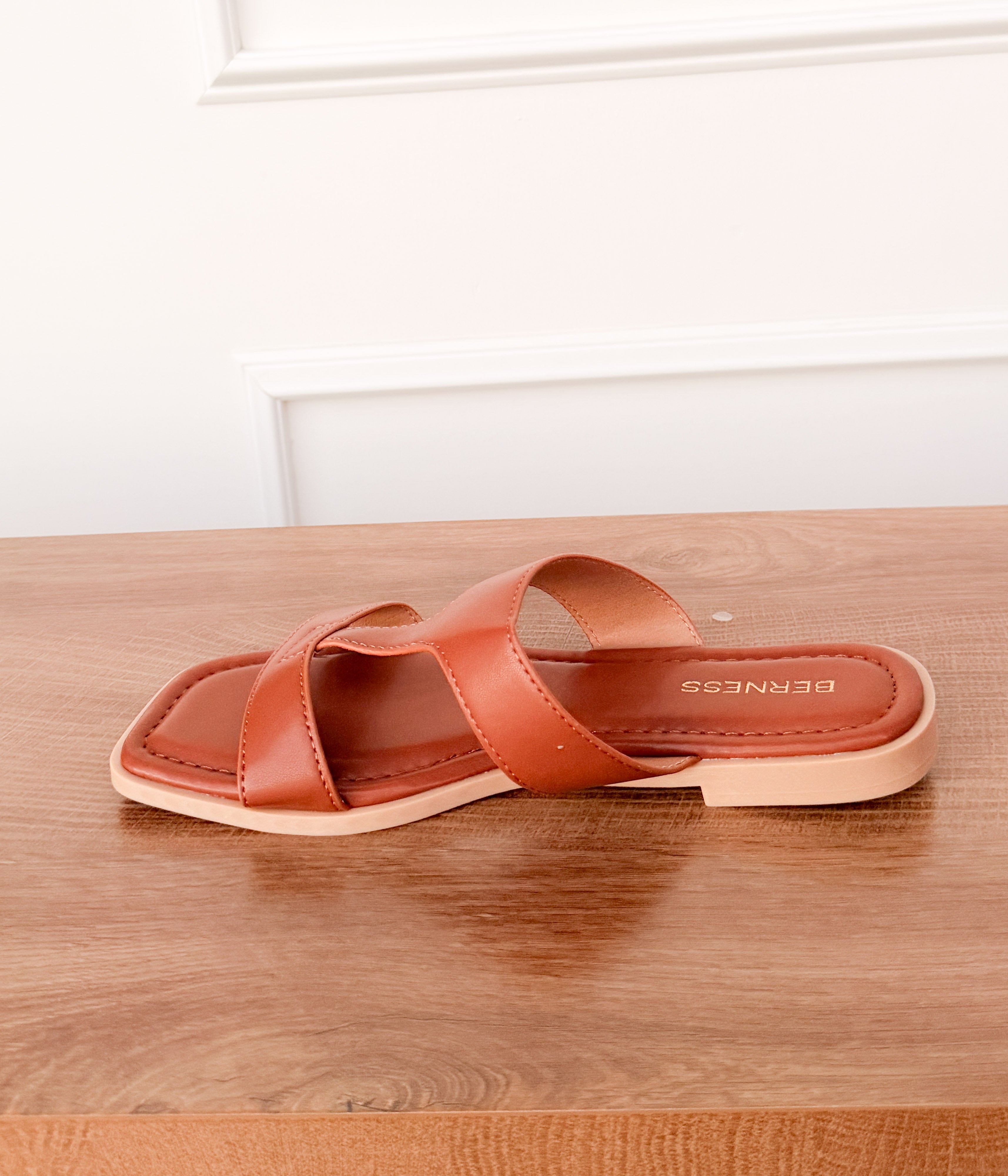 Thelma Sandal in Camel - Rural Haze