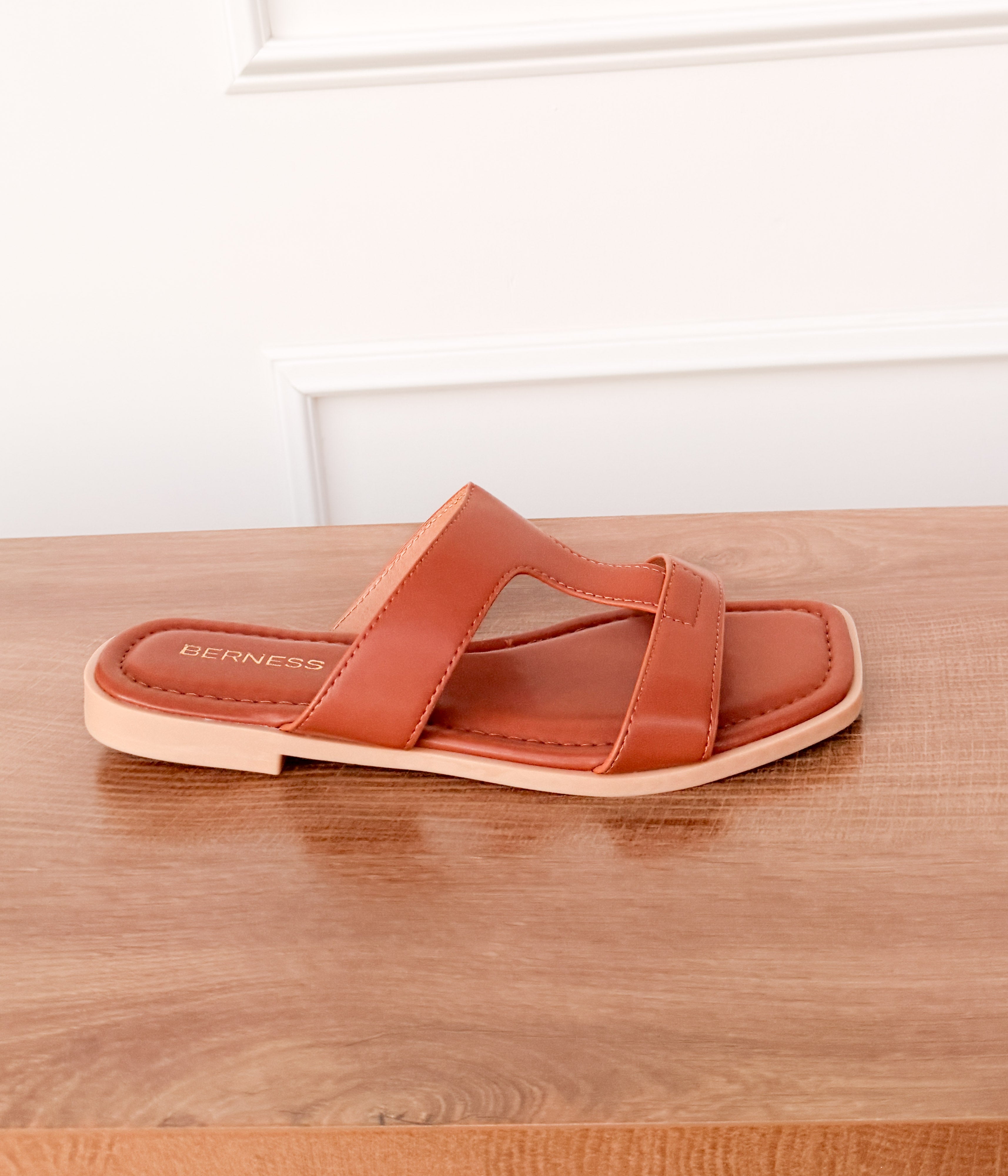 Thelma Sandal in Camel - Rural Haze
