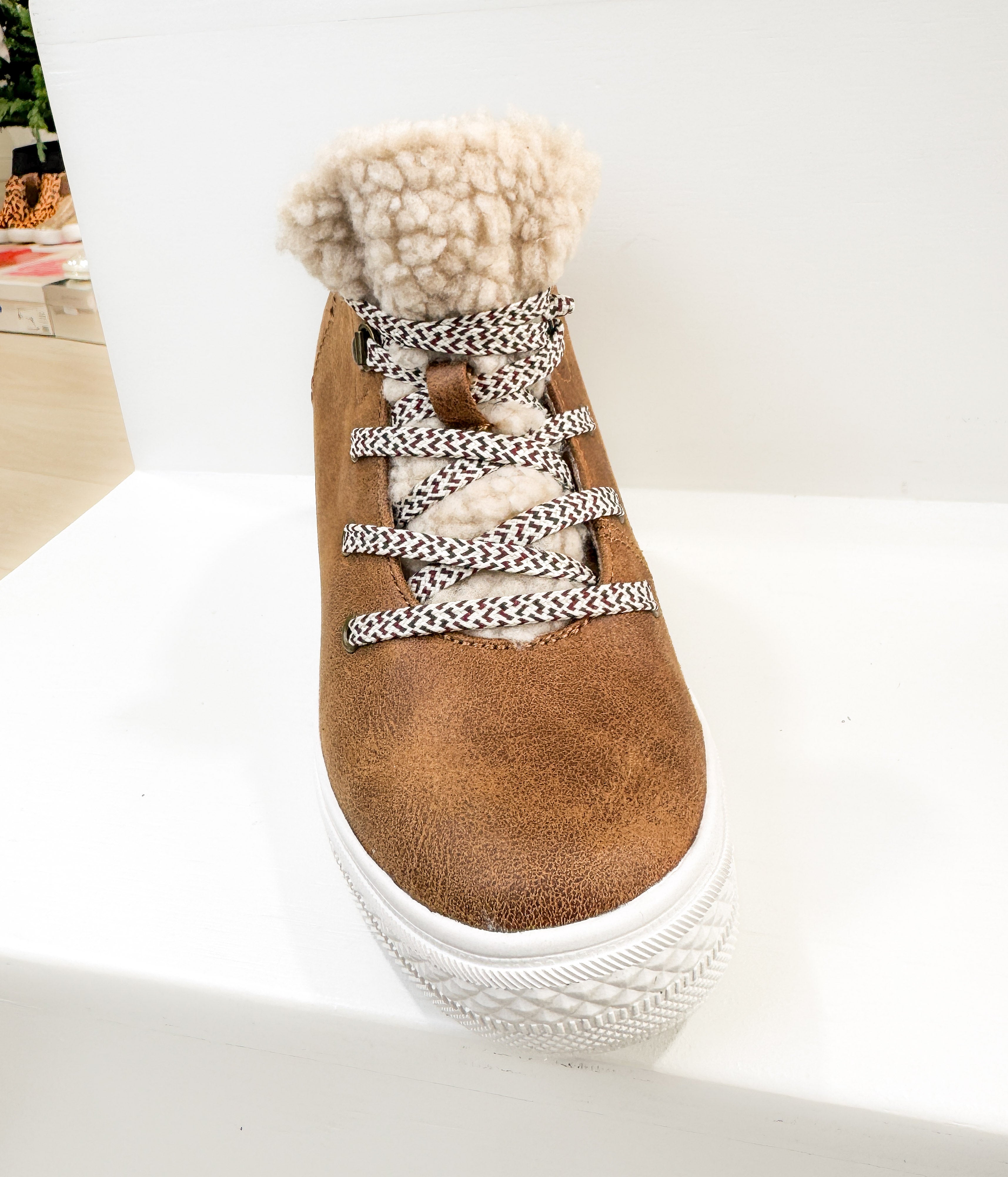 Tiburon Hidden Sneaker Wedge in Tan