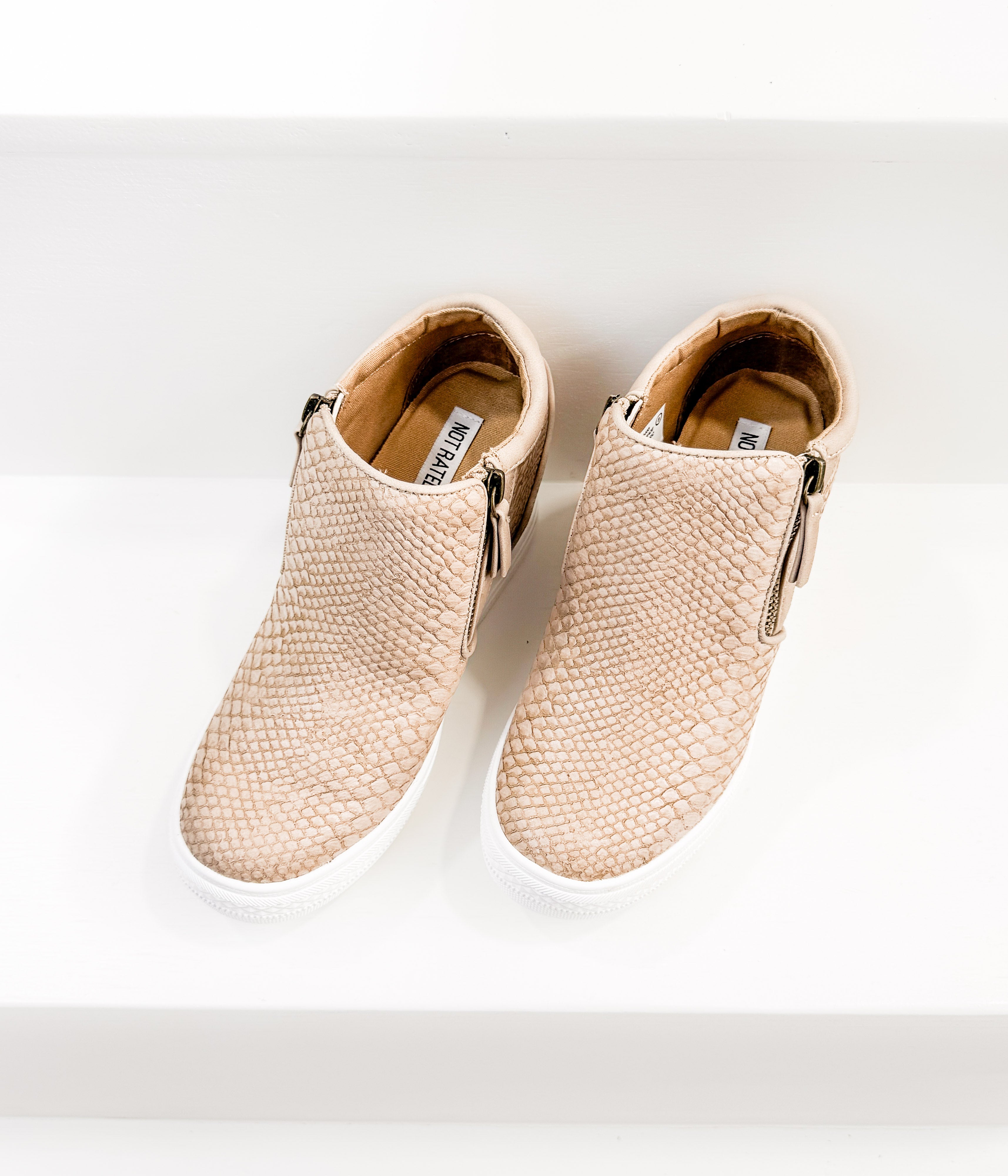 Timmibelle Wedge Sneaker in Blush