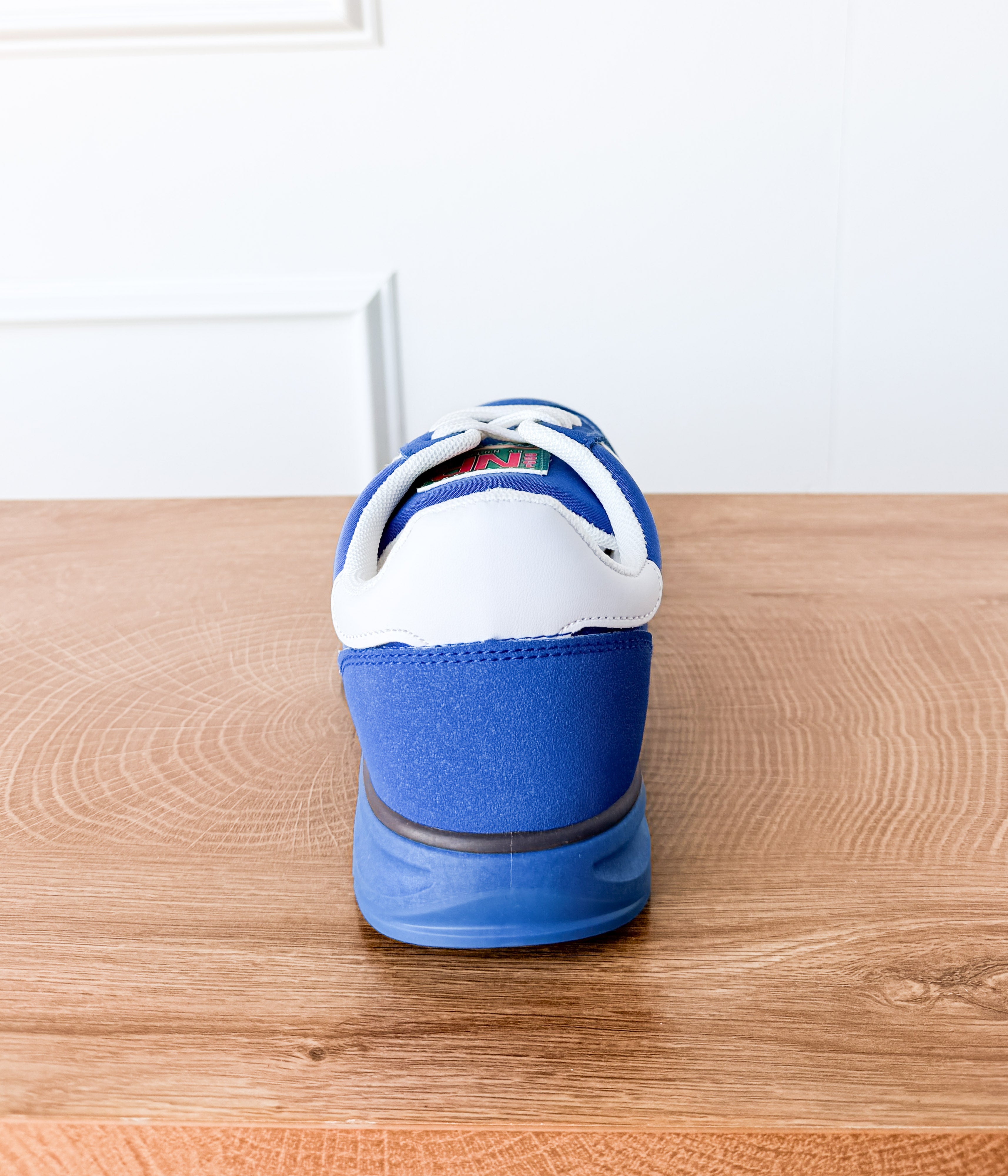 Tokyo Dual Stripe Sneakers in Blue - Rural Haze