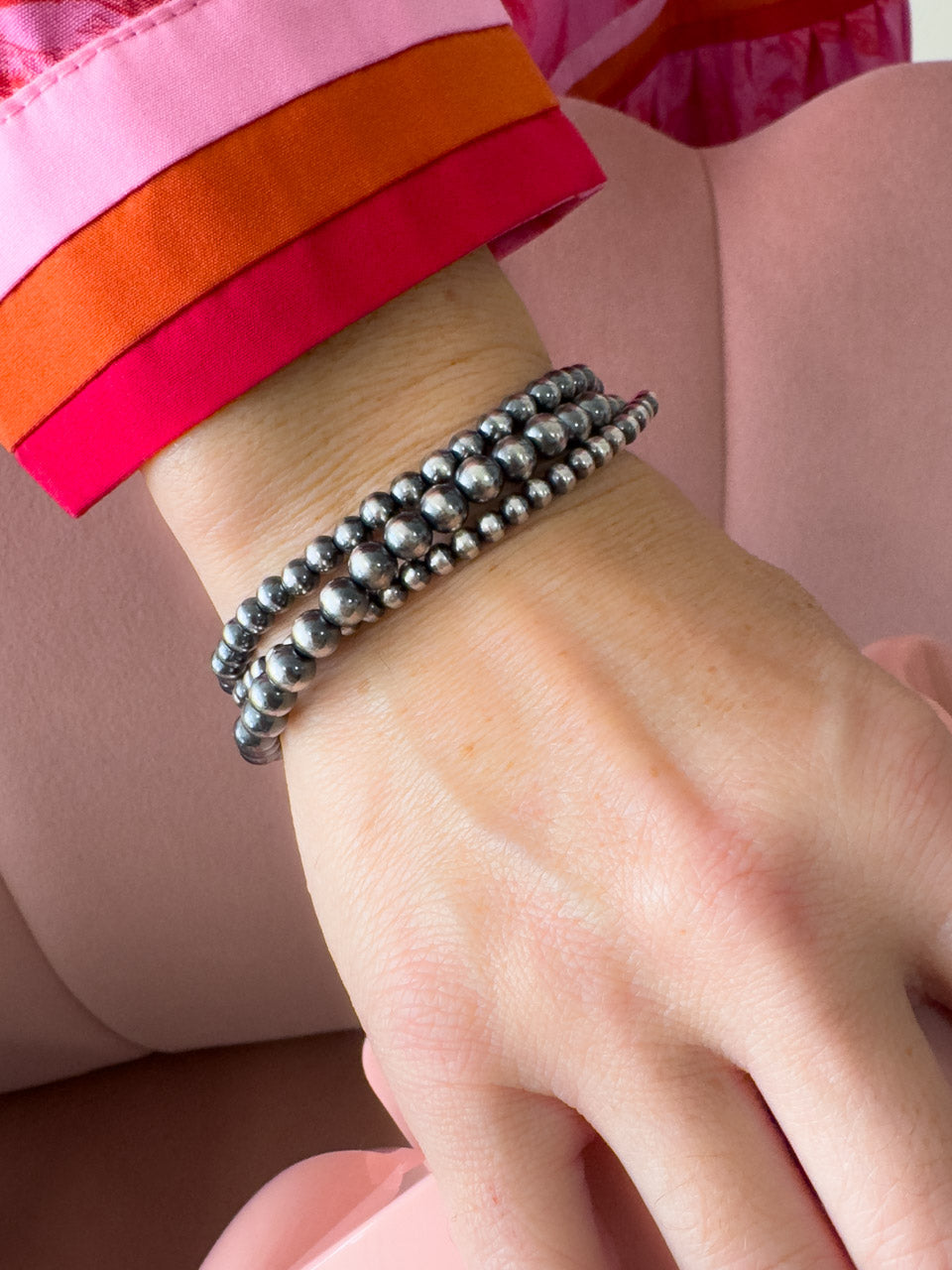 3 Strand Navajo Pearl Bracelet