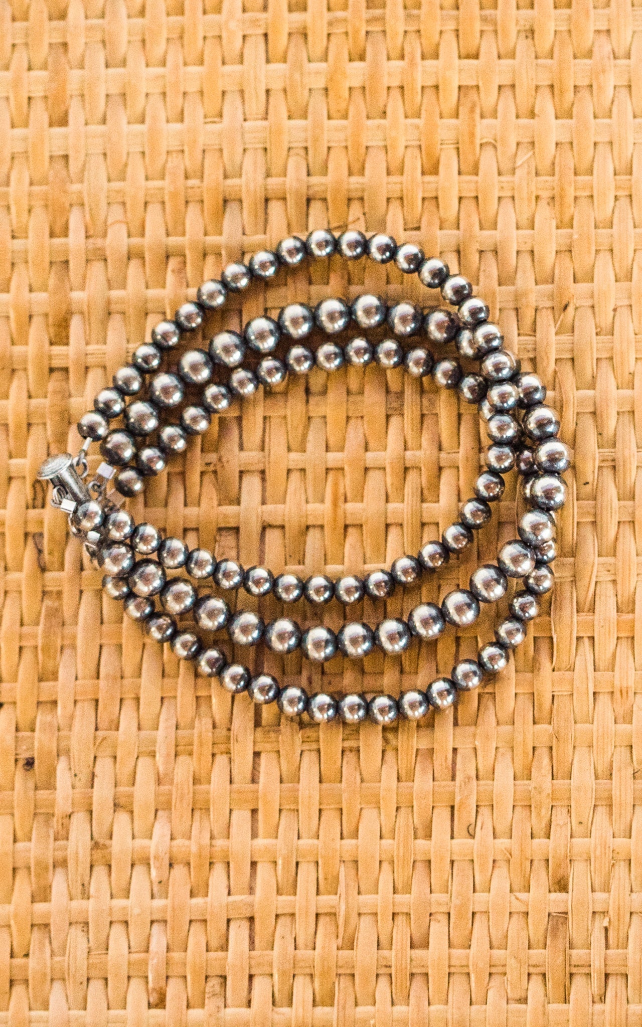 3 Strand Navajo Pearl Bracelet