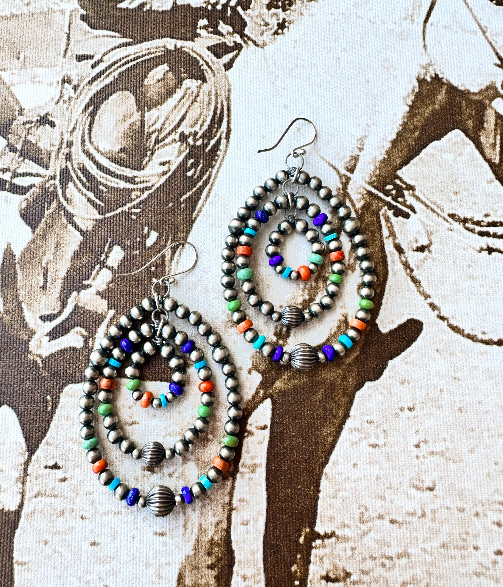 Los Lunas Handcrafted Sterling Silver Earrings