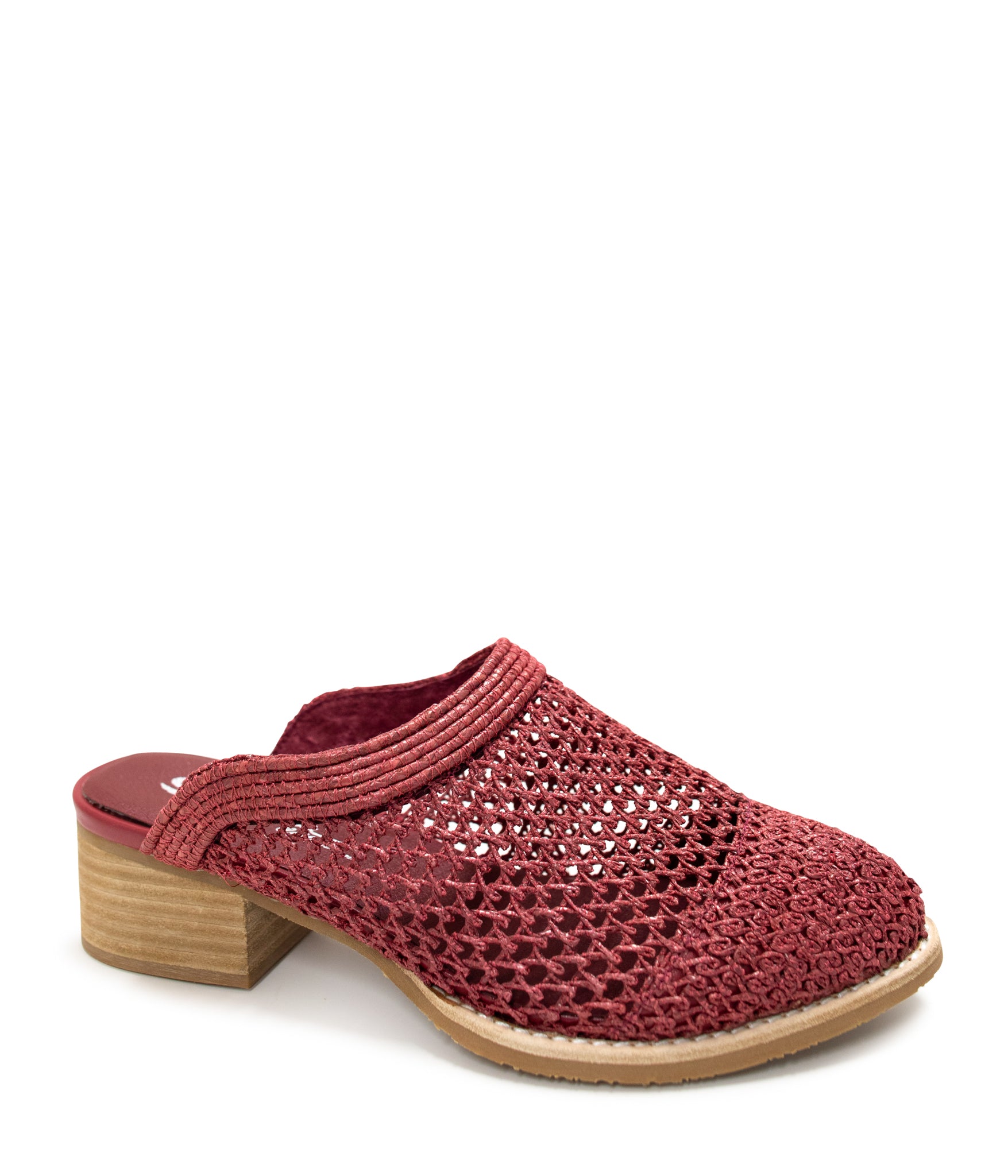 Vision Woven Mule in Berry