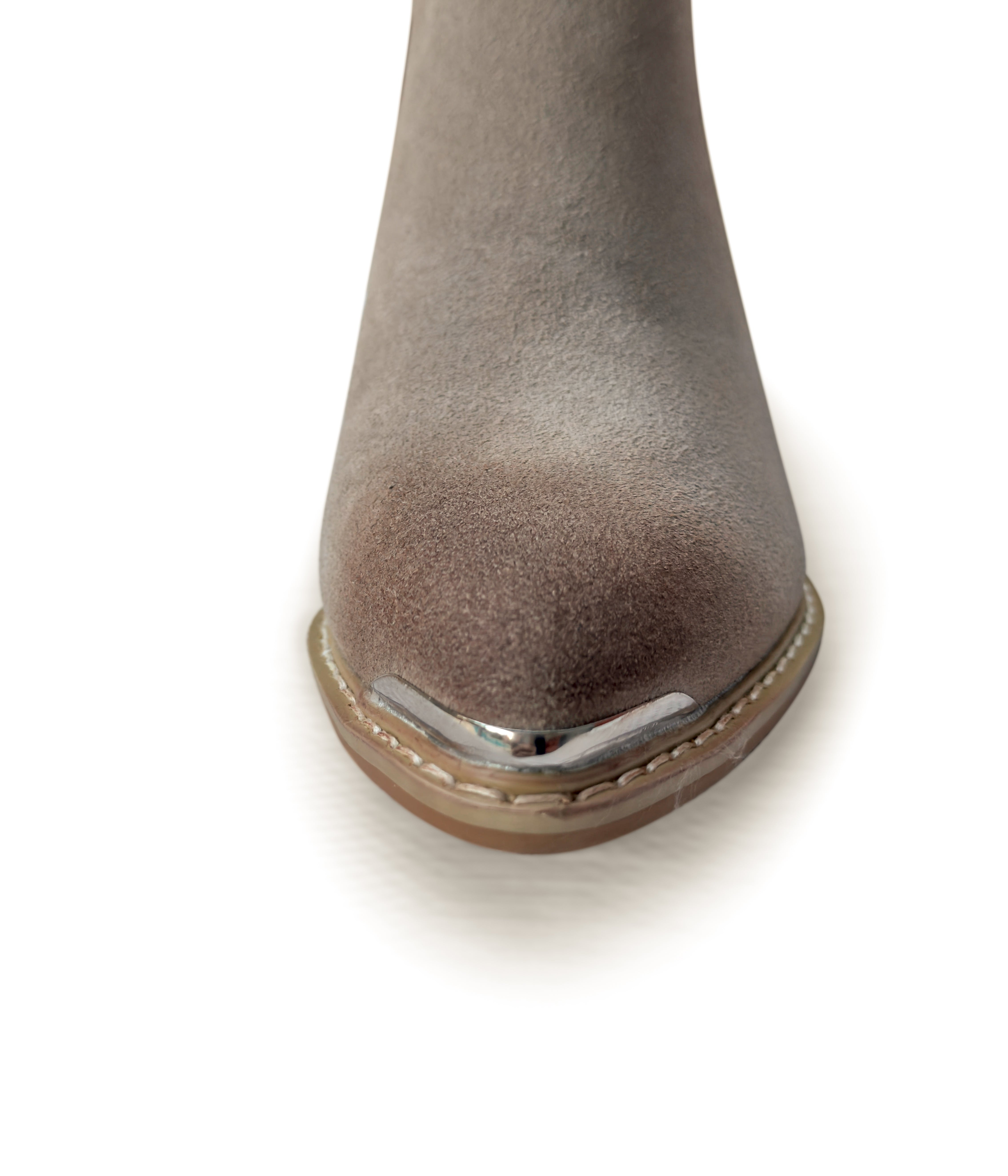 Wylie Suede Ankle Boot in Taupe - Rural Haze