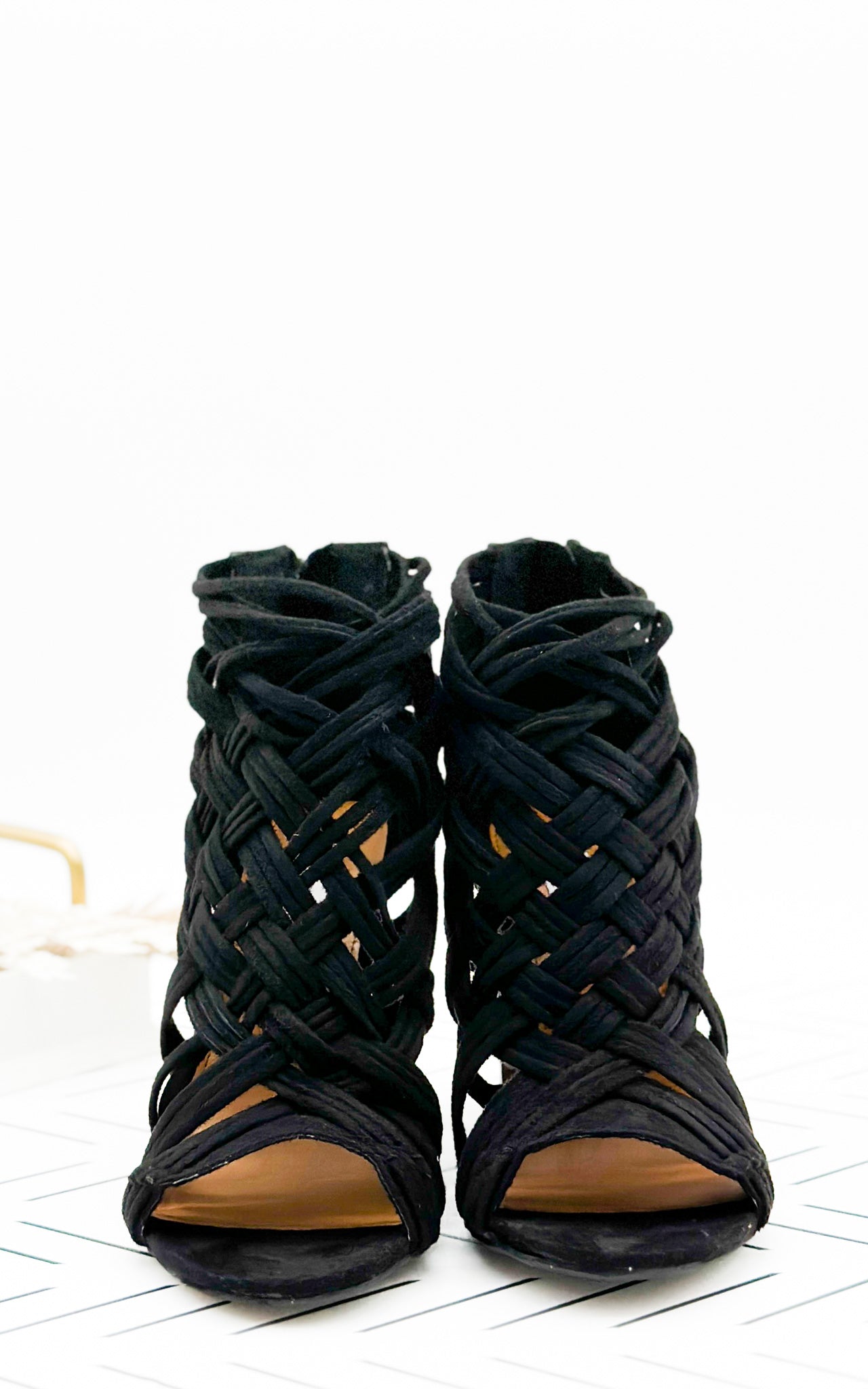 Silica Heel in Black